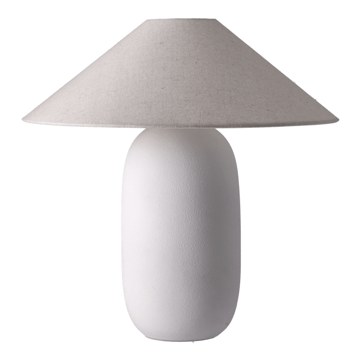 Boulder bordslampa 48 cm white-nature - Lampfot - Scandi Living