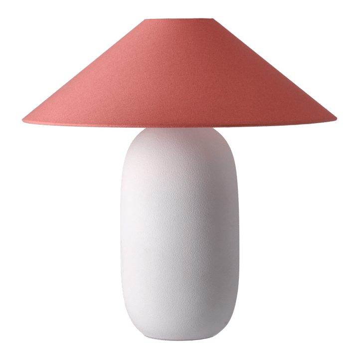 Boulder bordslampa 48 cm white-peach Scandi Living