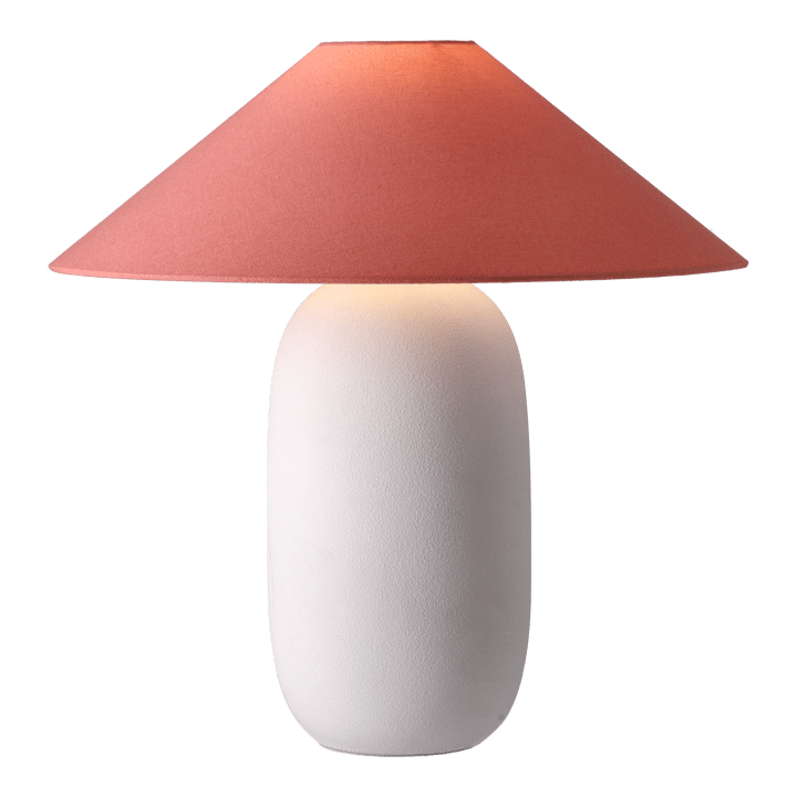 Boulder bordslampa 48 cm white-peach Scandi Living