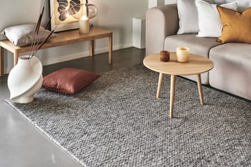 Braided ullmatta naturgrå - 170x240 cm - Scandi Living