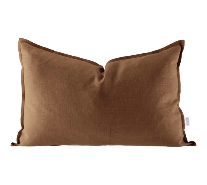 Calm kuddfodral linne 40x60 cm - Almond Brown - Scandi Living