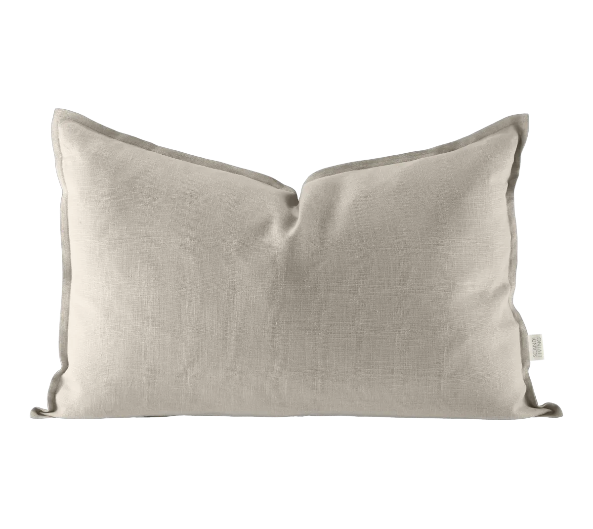 Calm kuddfodral linne 40x60 cm, Greige Scandi Living