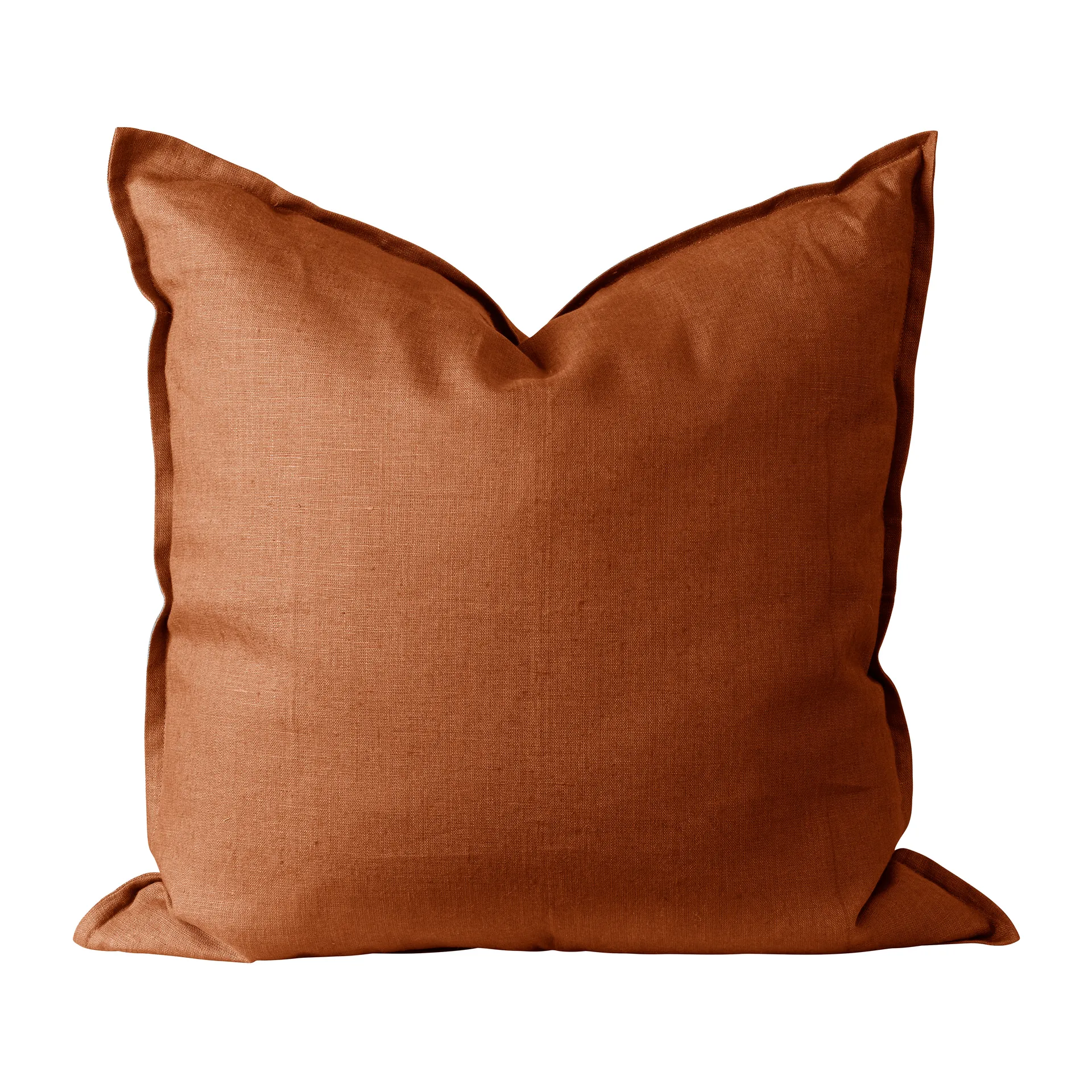 Calm kuddfodral linne 50x50 cm, Rust Scandi Living