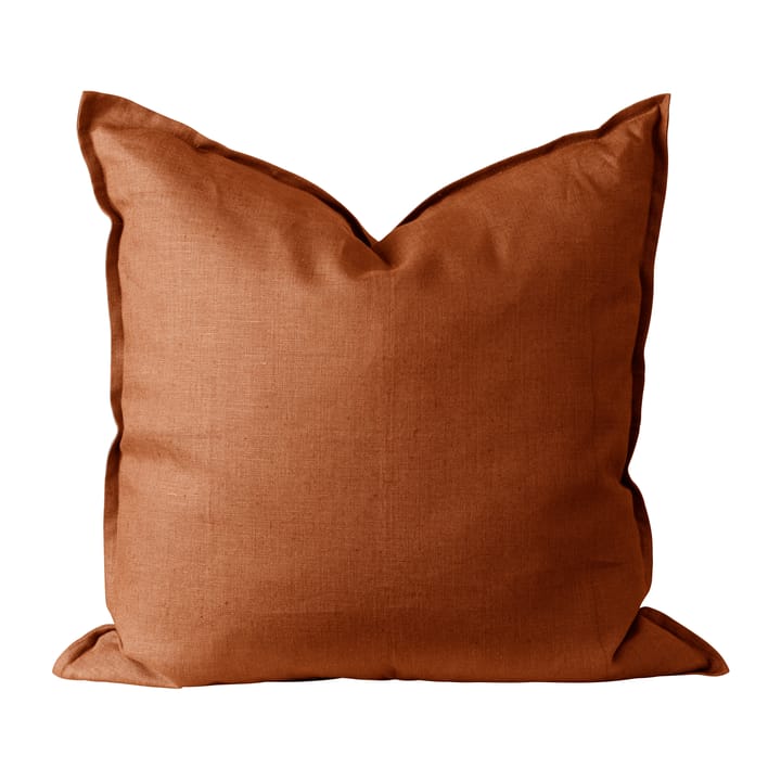 Calm kuddfodral linne 50x50 cm - Rust - Scandi Living