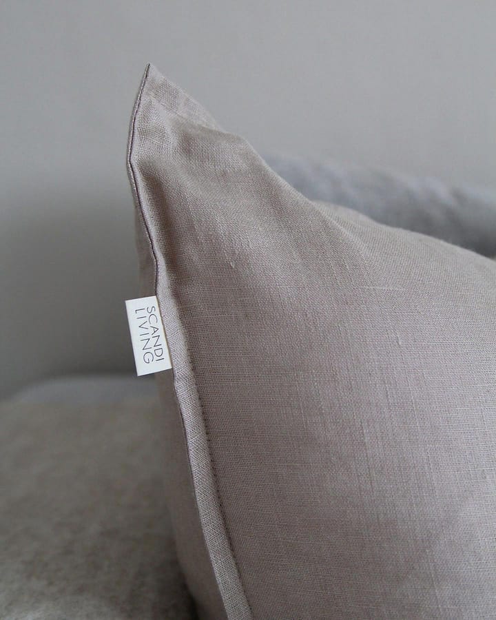 Calm kuddfodral linne 50x50 cm, Sand  Scandi Living