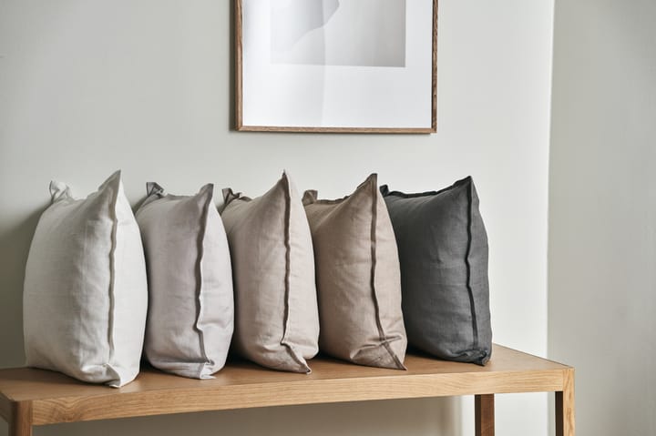 Calm kuddfodral linne 50x50 cm, Sand  Scandi Living