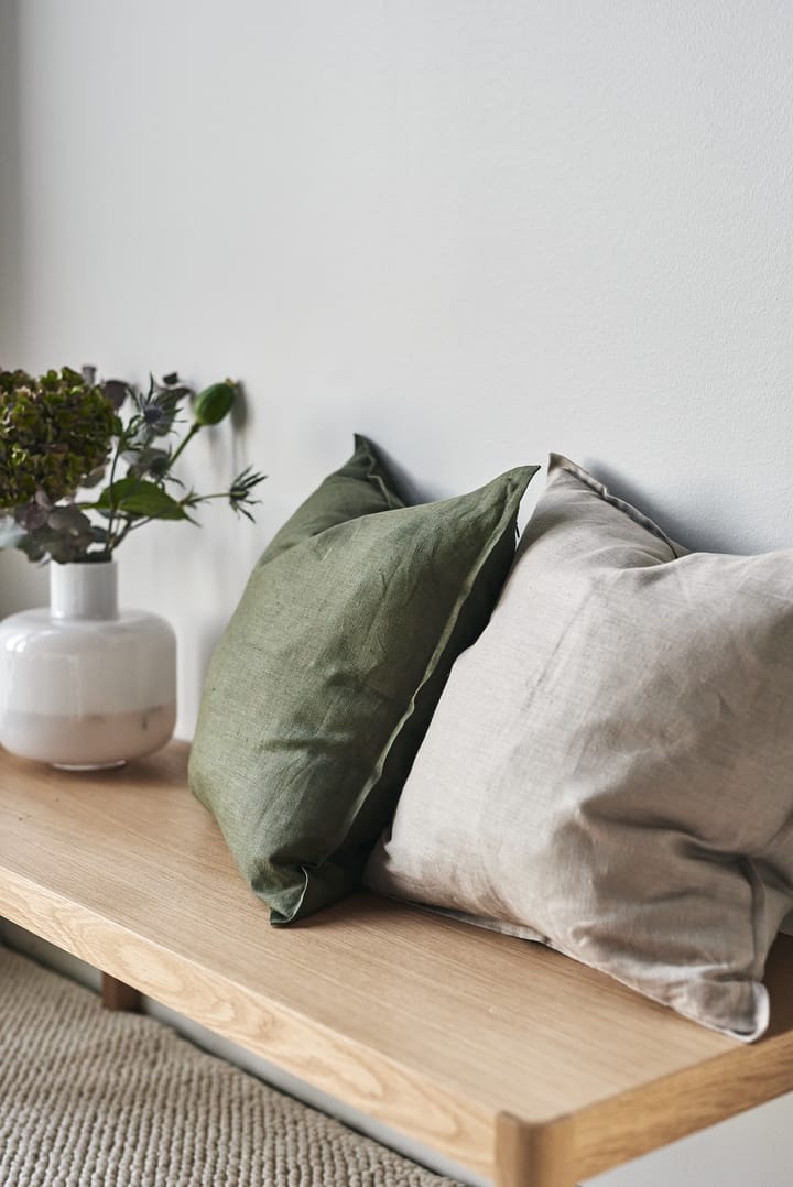 Calm kuddfodral linne 50x50 cm, Sand  Scandi Living