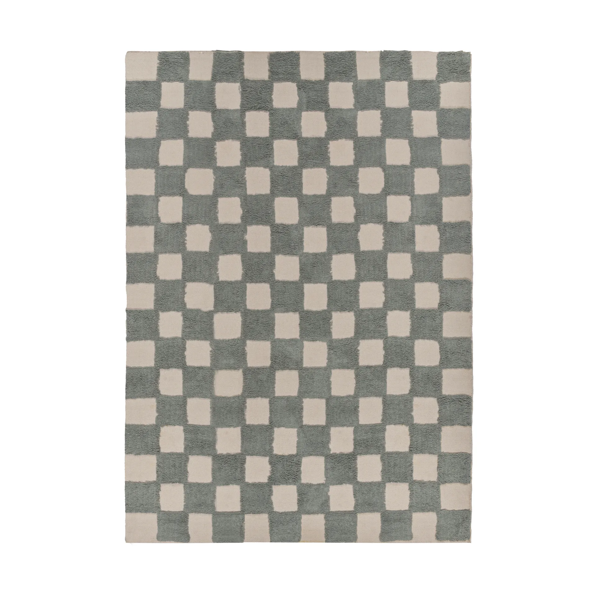 Checker Play matta 170x240 cm, Green Scandi Living