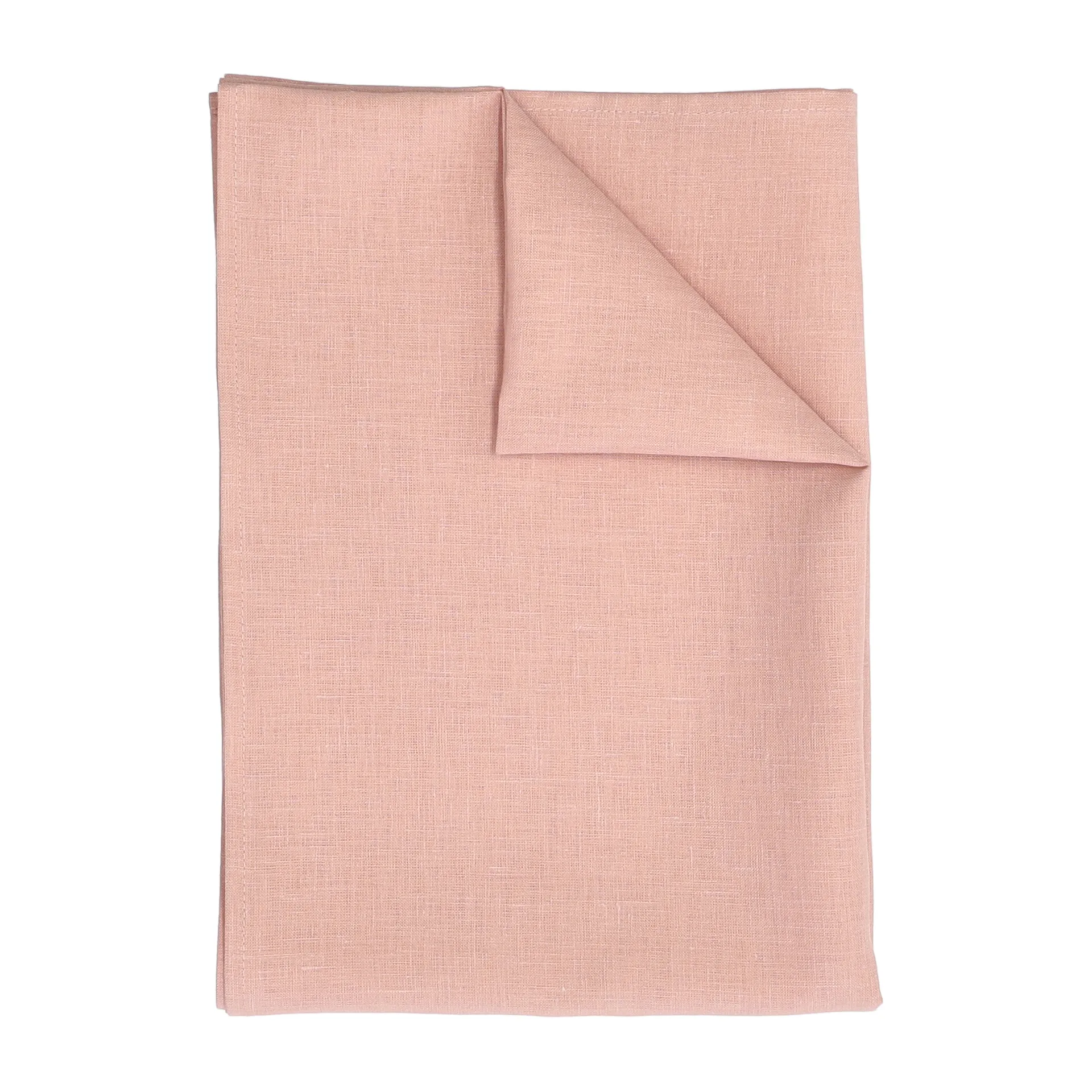 Clean löpare i linne 50x145 cm, dusty rose Scandi Living