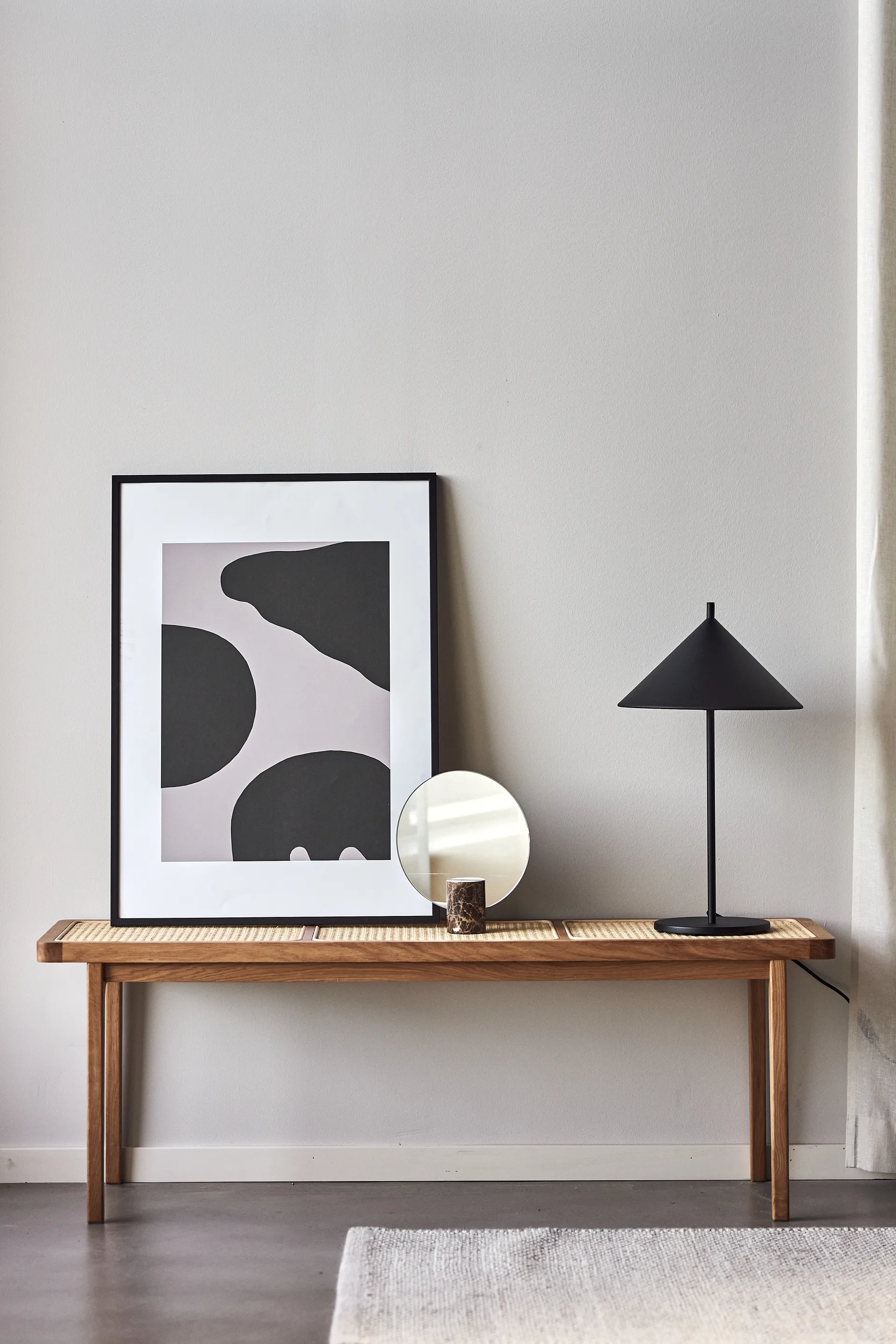 Contour poster grå, 50x70 cm Scandi Living