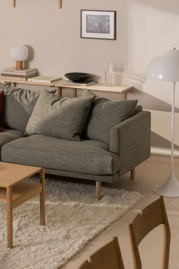 Cozy ullmatta naturvit - 200x300 cm - Scandi Living