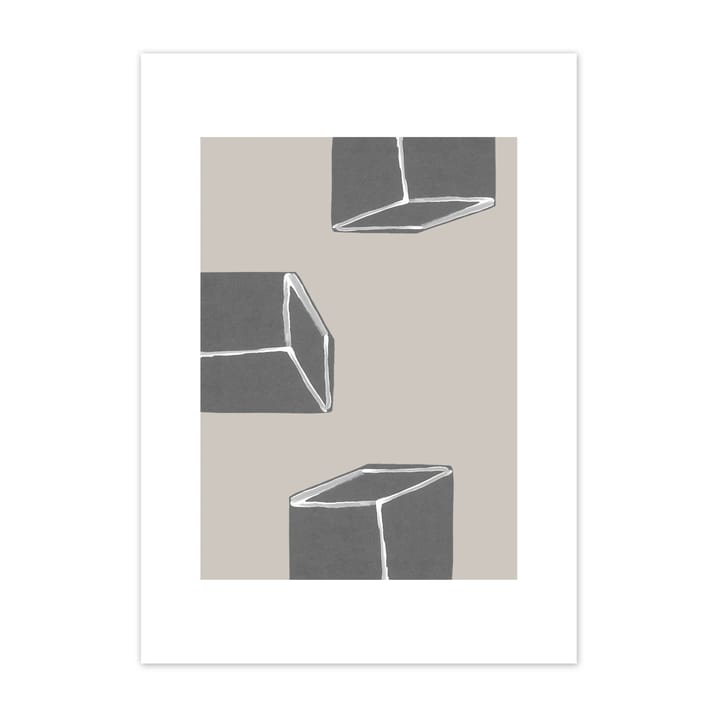Dimensions poster, 50x70 cm Scandi Living