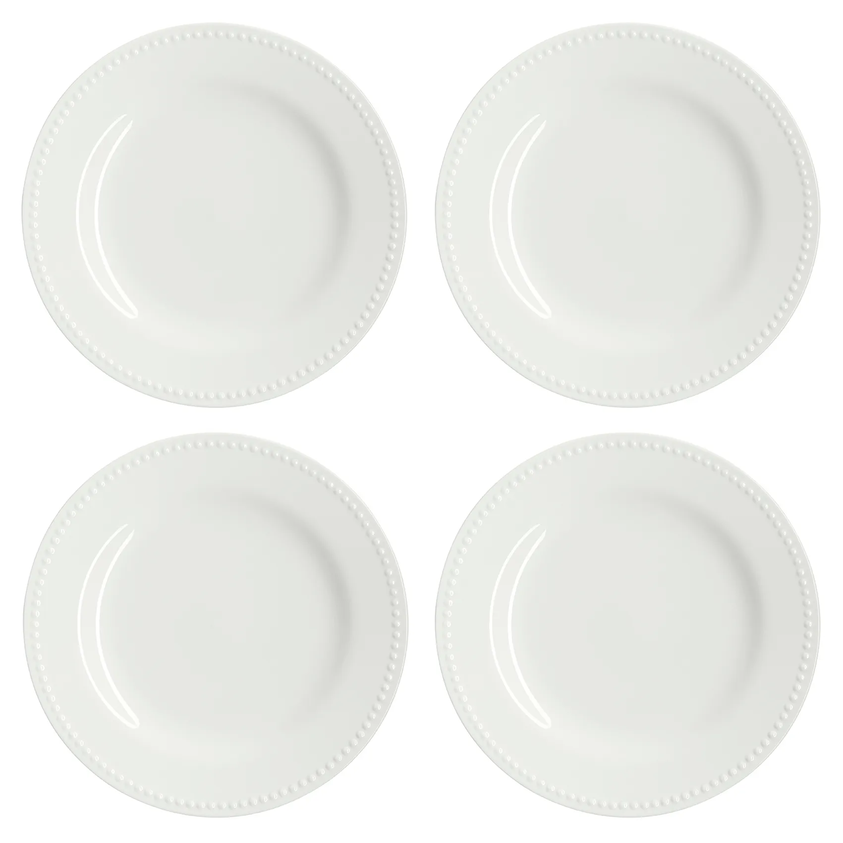 Dots assiett 22 cm 4-pack, Cremevit Scandi Living