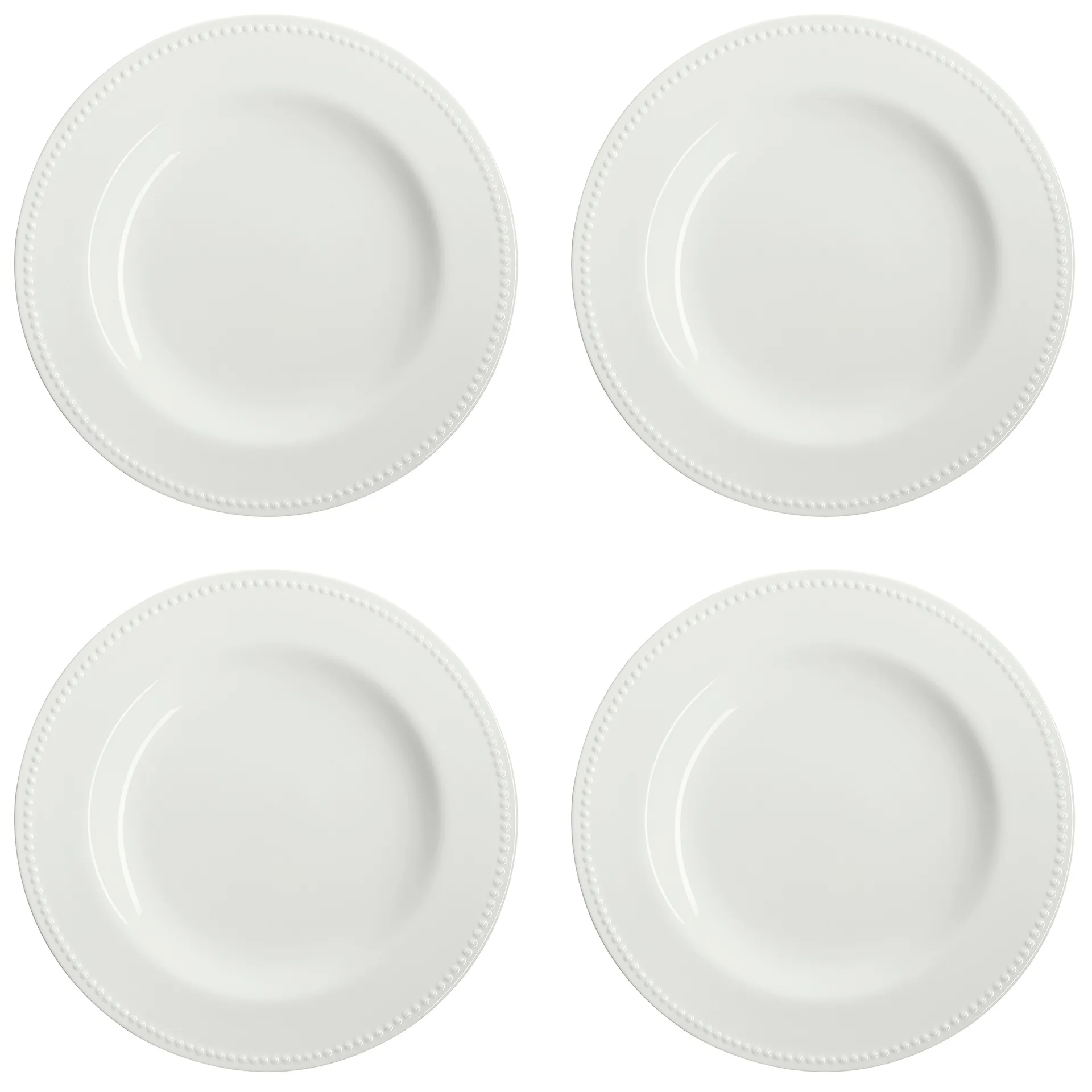 Dots tallrik 28 cm 4-pack, Cremevit Scandi Living