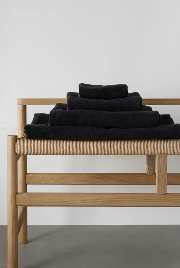 Drift badhandduk 100x150 cm - Svart - Scandi Living