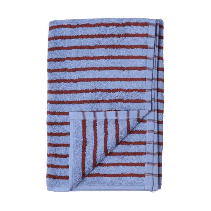 Drift badhandduk 70x140 cm - Blå-röd - Scandi Living