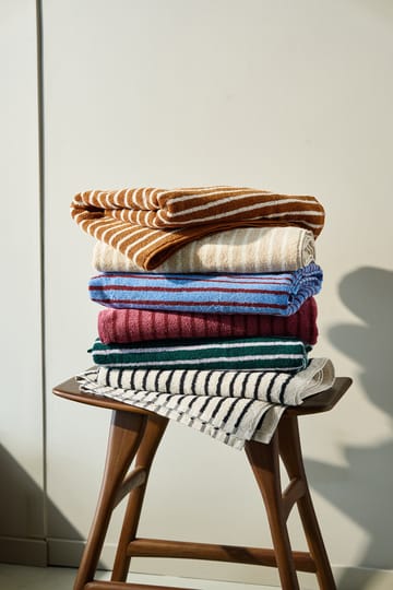 Drift badhandduk 70x140 cm - Grön-lila - Scandi Living