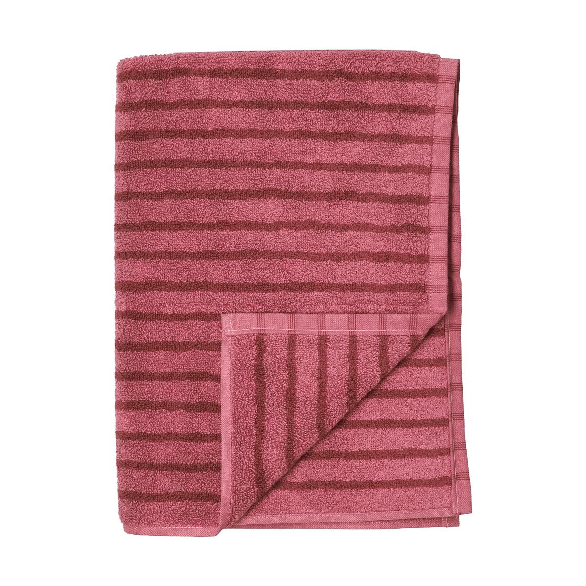 Scandi Living Drift badhandduk 70x140 cm Rosa-röd | Skandinavisk Design | Badlakan | Rosa