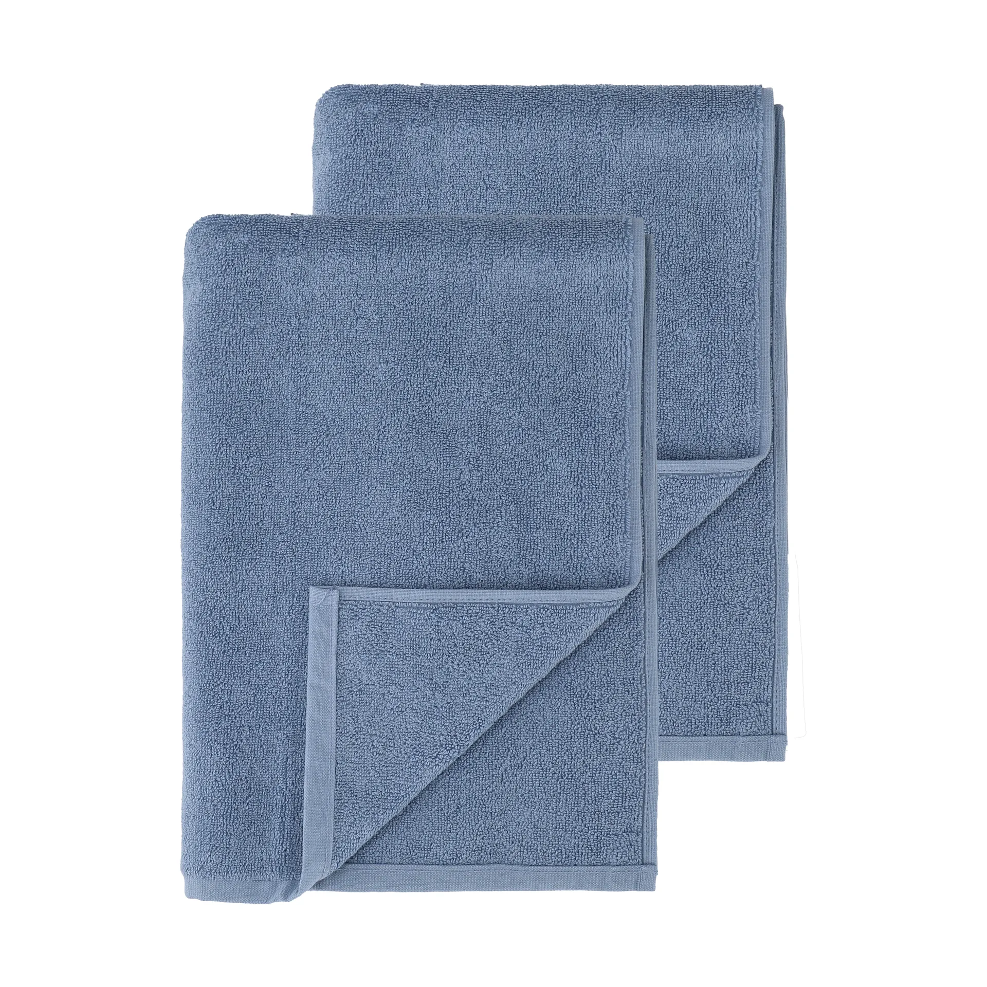 Drift badhanddukar 100x150 cm 2-pack - Blå,  Scandi Living