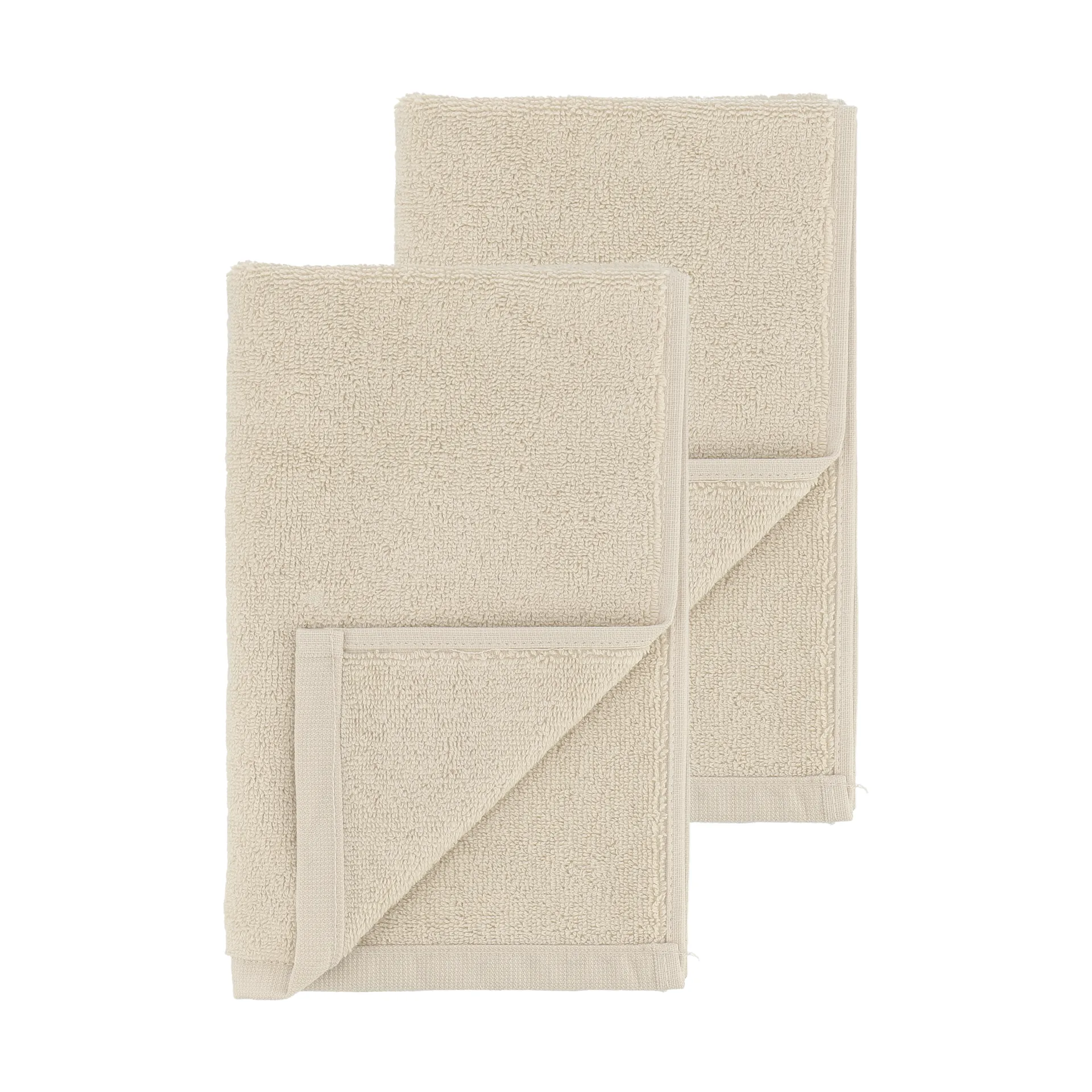 Drift badhanddukar 100x150 cm 2-pack - Vit,  Scandi Living