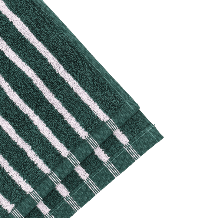 Drift handduk 30x50 cm, Grön-lila Scandi Living