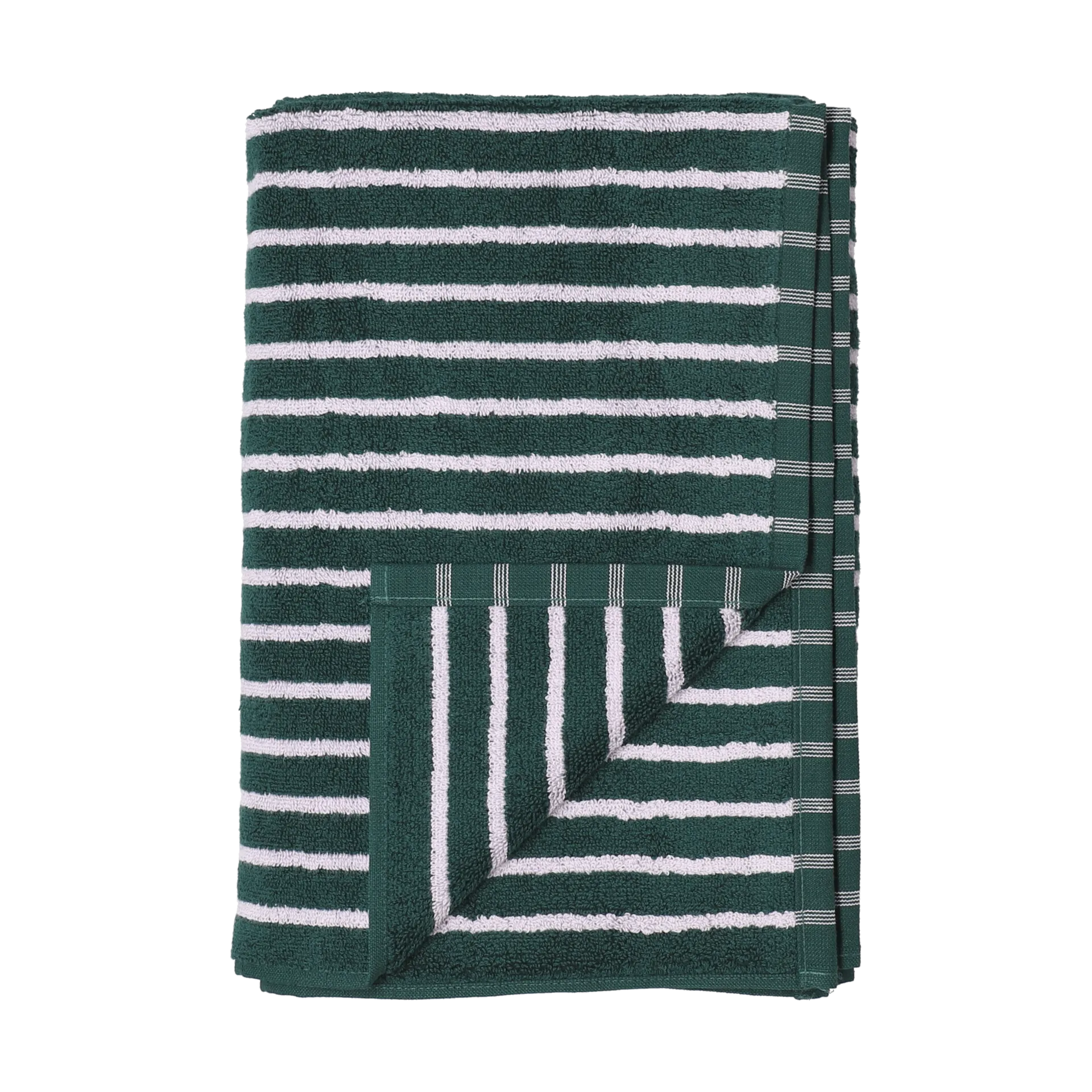 Drift handduk 50x70 cm, Grön-lila Scandi Living