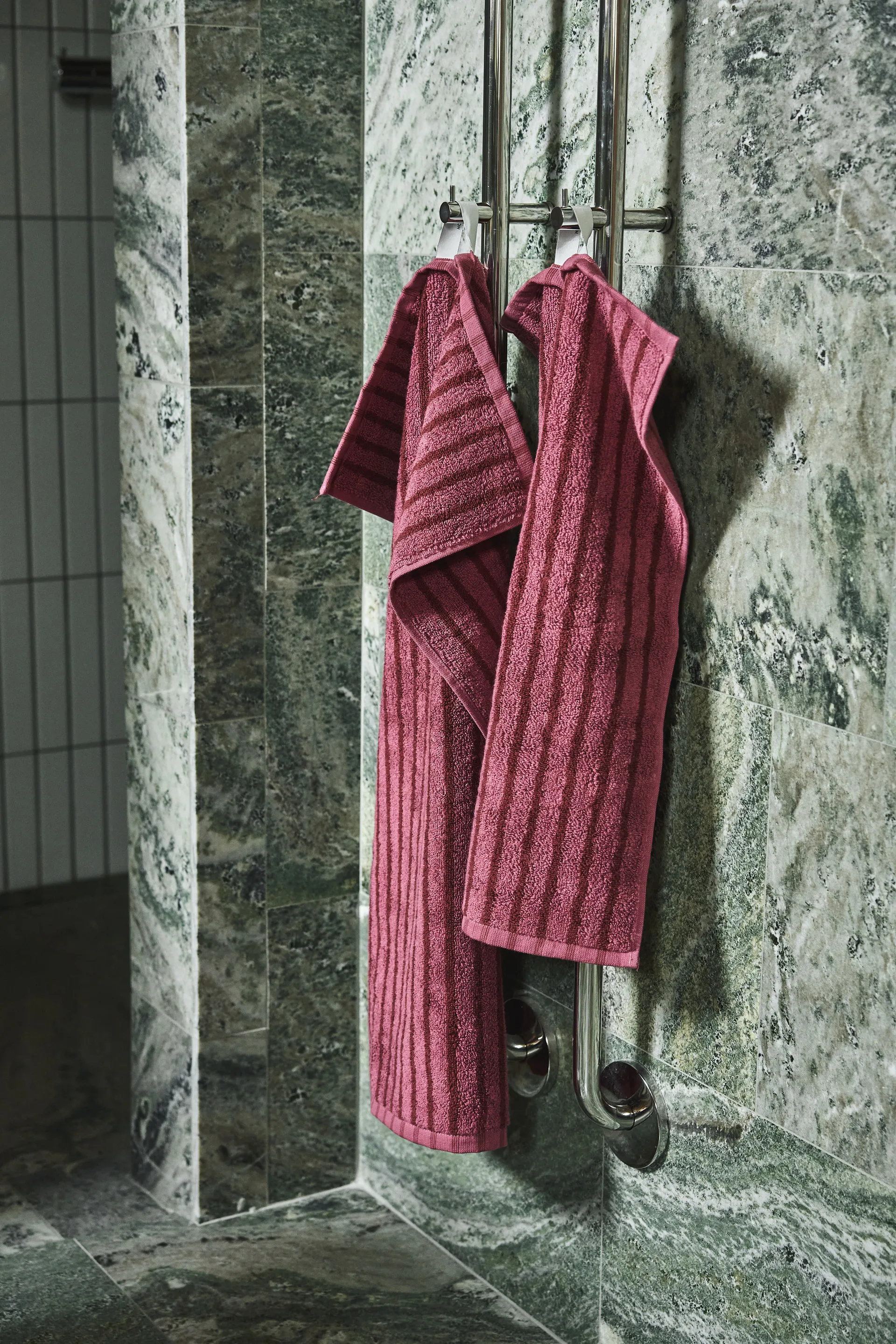 Drift handduksset 4 delar - Rosa-röd,  Scandi Living