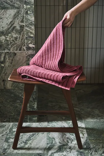 Drift handduksset 4 delar - Rosa-röd - Scandi Living