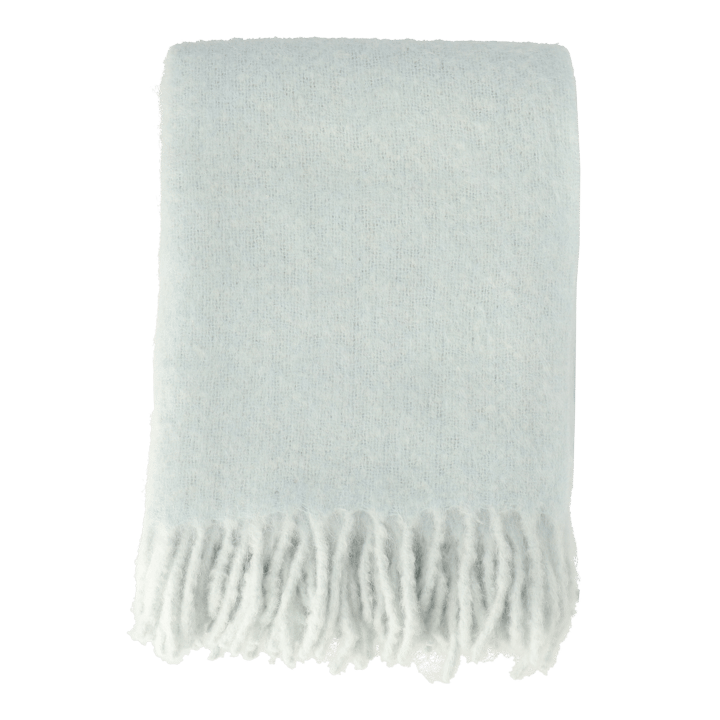 Dune mohair pläd  130x170 cm - Ice blue - Scandi Living