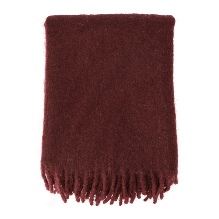 Dune mohair pläd  130x170 cm - Plum - Scandi Living