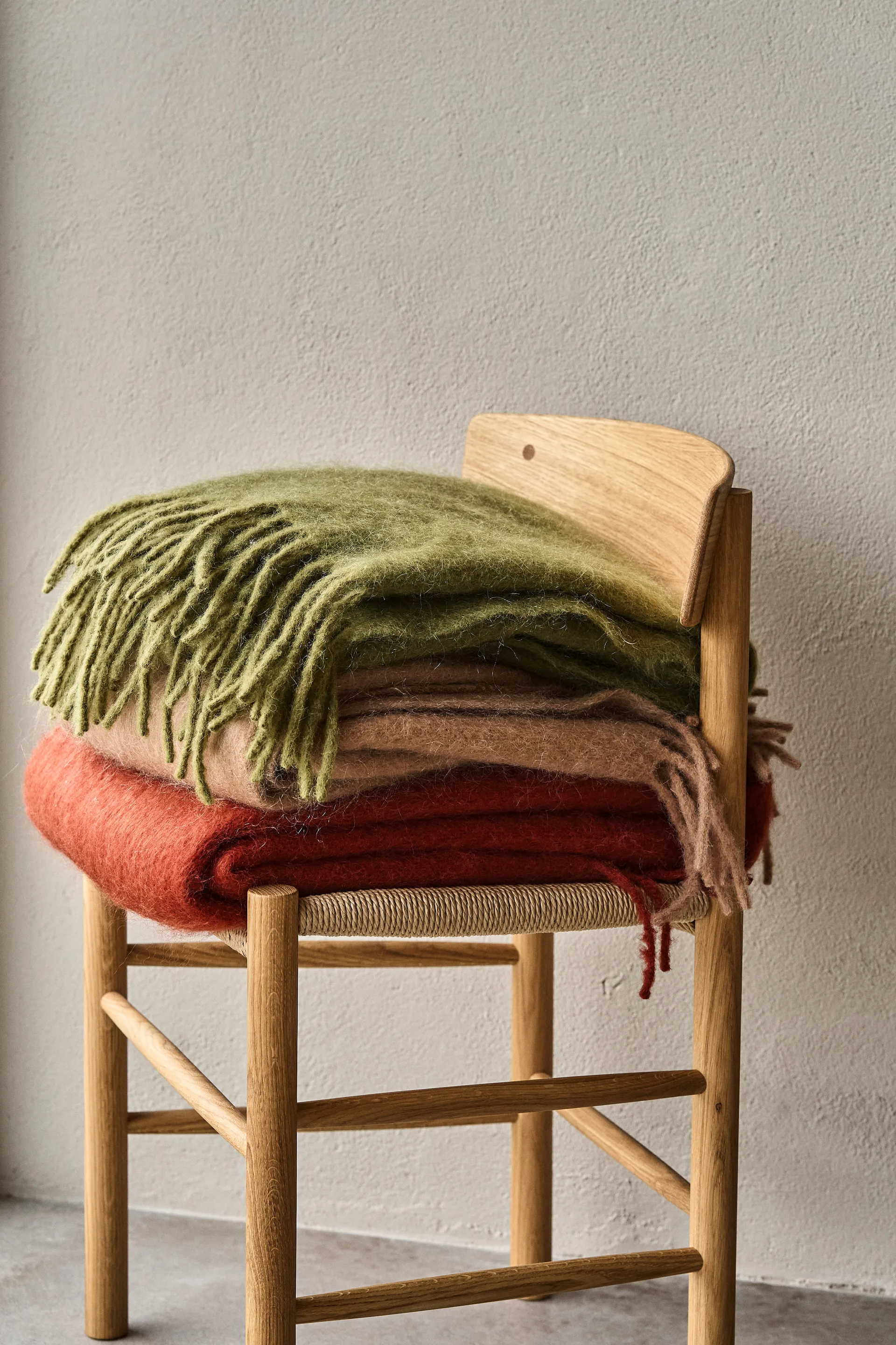 Dune mohair pläd  130x170 cm, Sienna Scandi Living