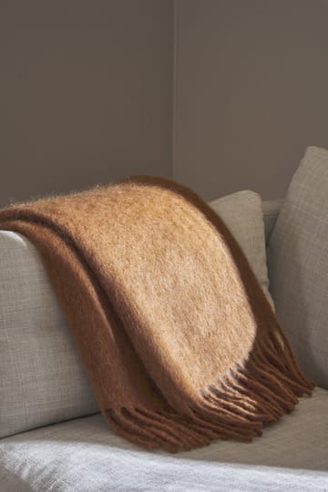 Dune mohair pläd  130x170 cm - Wheat - Scandi Living