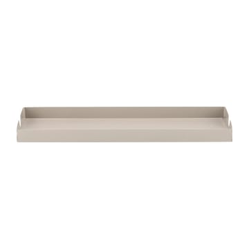 Edgy bricka 10x32 cm - Greige - Scandi Living