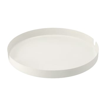 Edgy bricka Ø30 cm - Vit - Scandi Living
