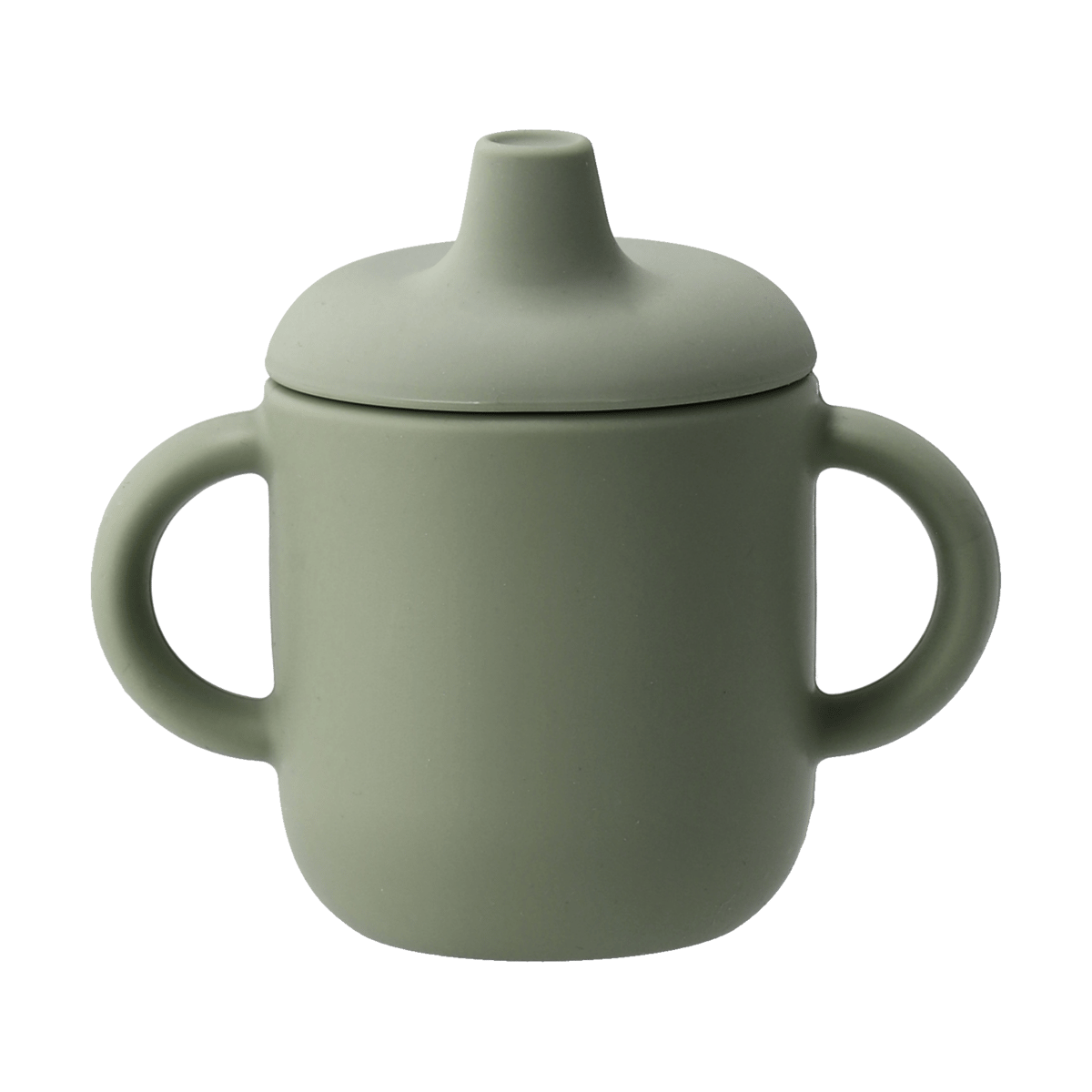 Scandi Living Elvie pipmugg silikon 180 ml Green | Skandinavisk Design | Kaffekoppar | Grön