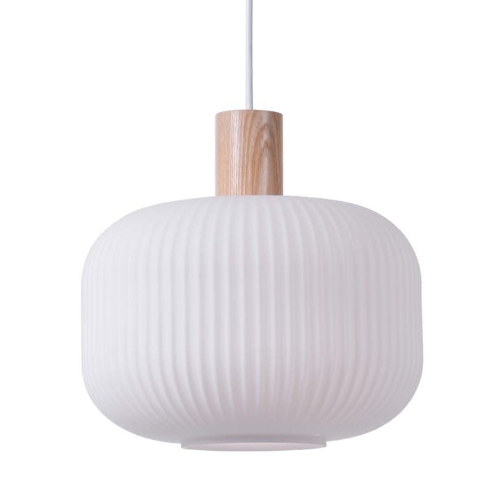Fair taklampa Ø30 cm - Frostad vit-ask - Scandi Living