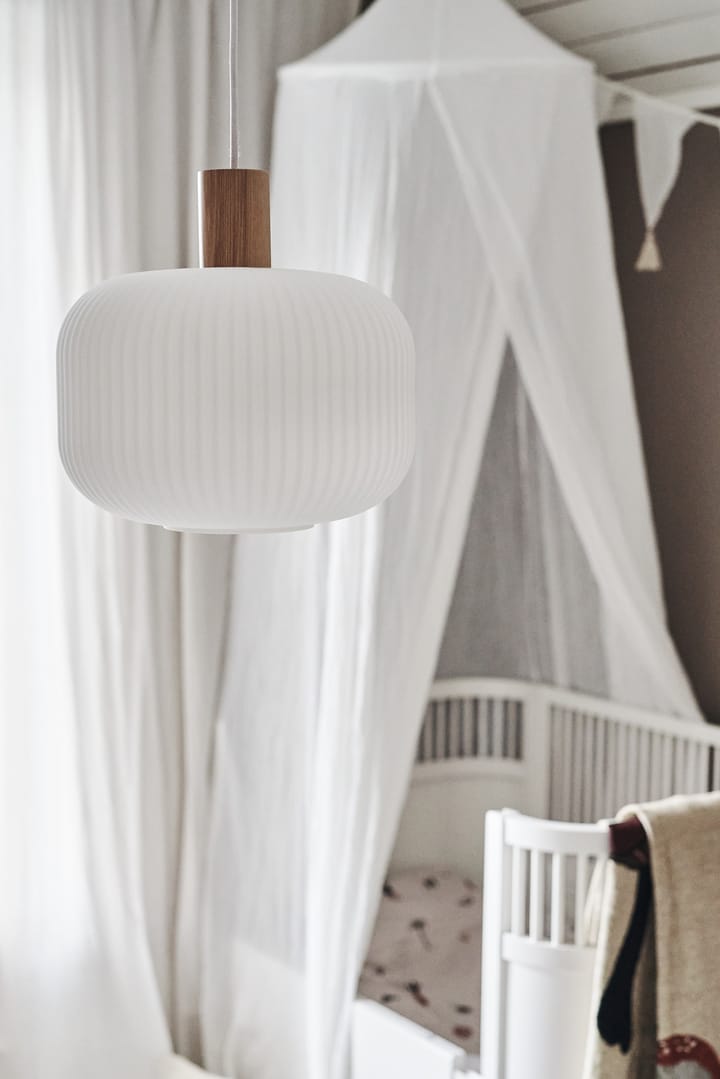 Fair taklampa Ø30 cm - Frostat glas-ask - Scandi Living