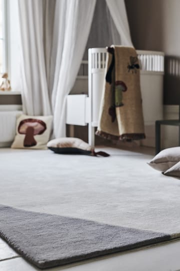 Flow ullmatta vit-grå - 170x240 cm - Scandi Living