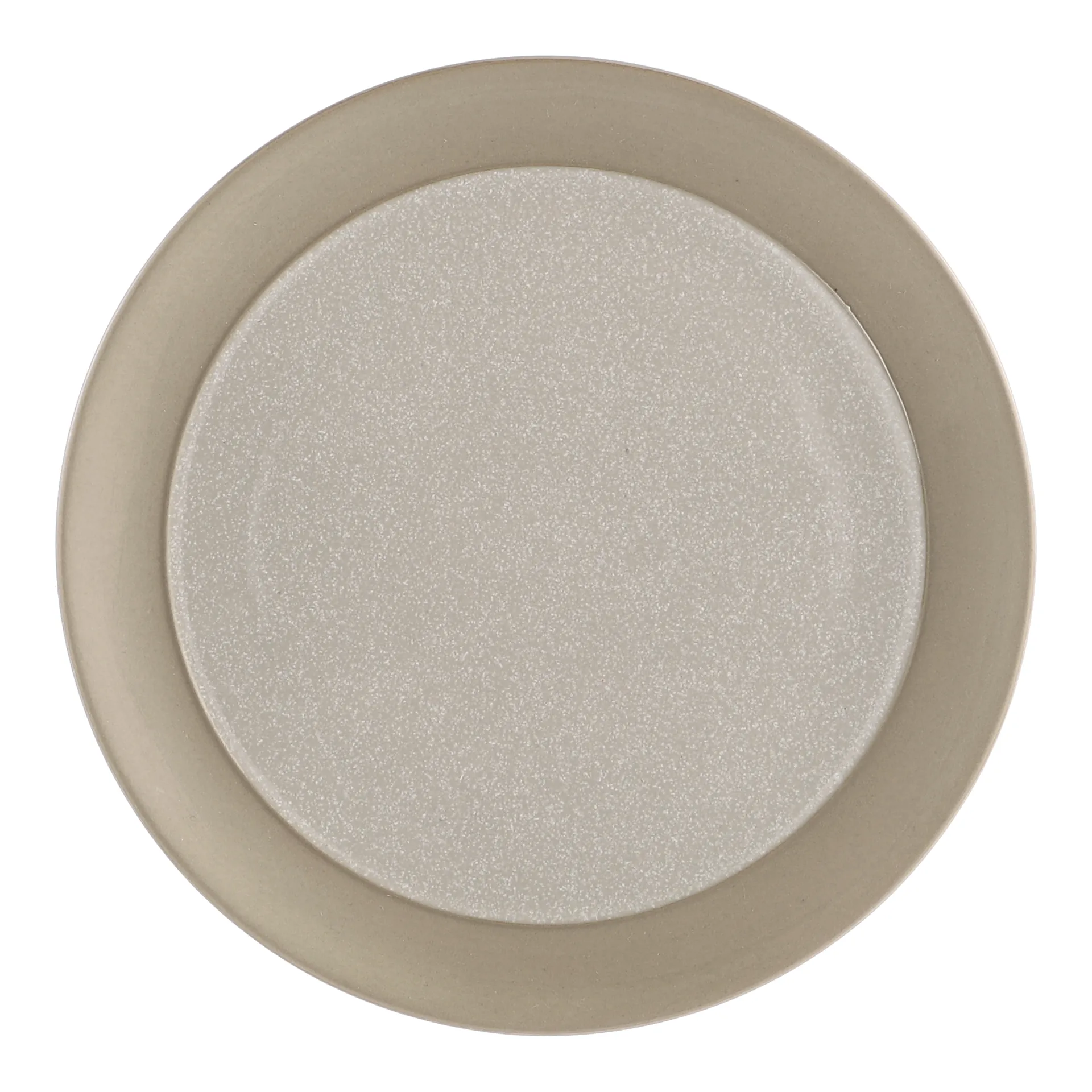 Fossil assiett Ø21 cm, Beige Scandi Living