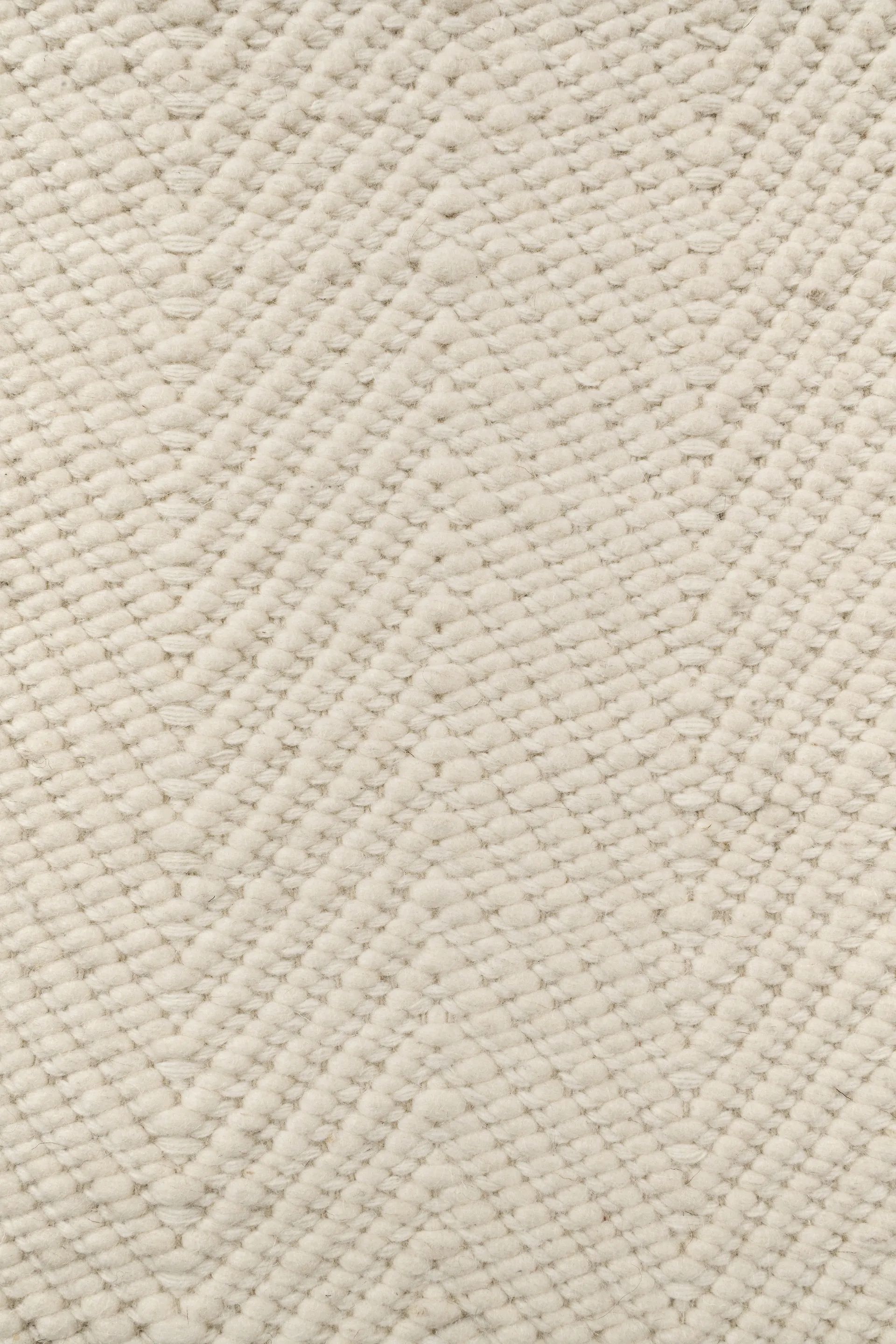 Furrow ullmatta naturvit, 80x240 cm Scandi Living