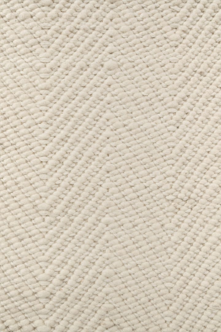 Furrow ullmatta naturvit, 80x240 cm Scandi Living