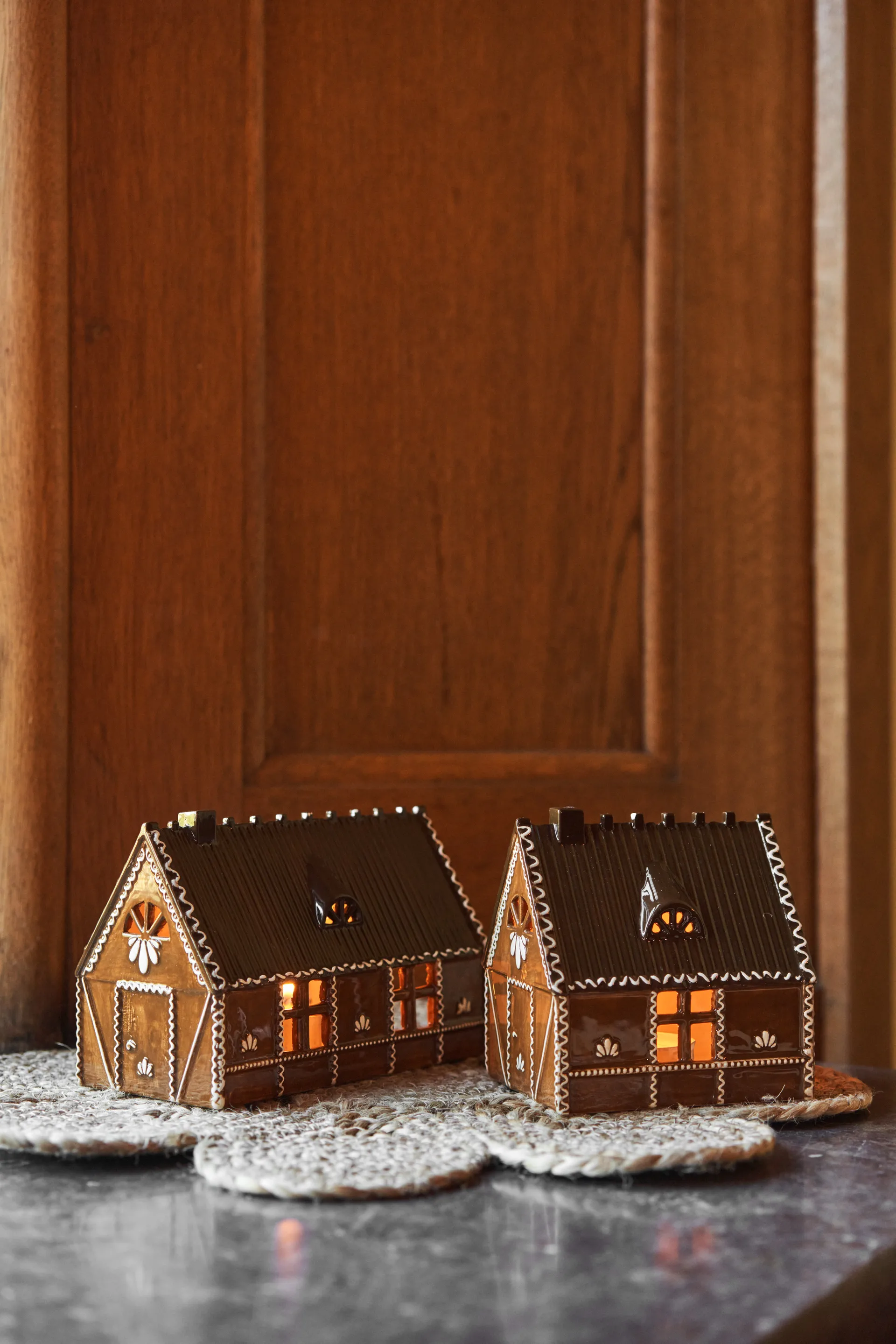 Ginger bread ljushus, 18 cm Scandi Living
