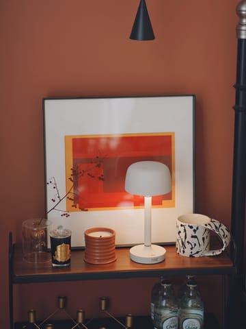 Halo portabel bordslampa 25,5 cm - Beige - Scandi Living