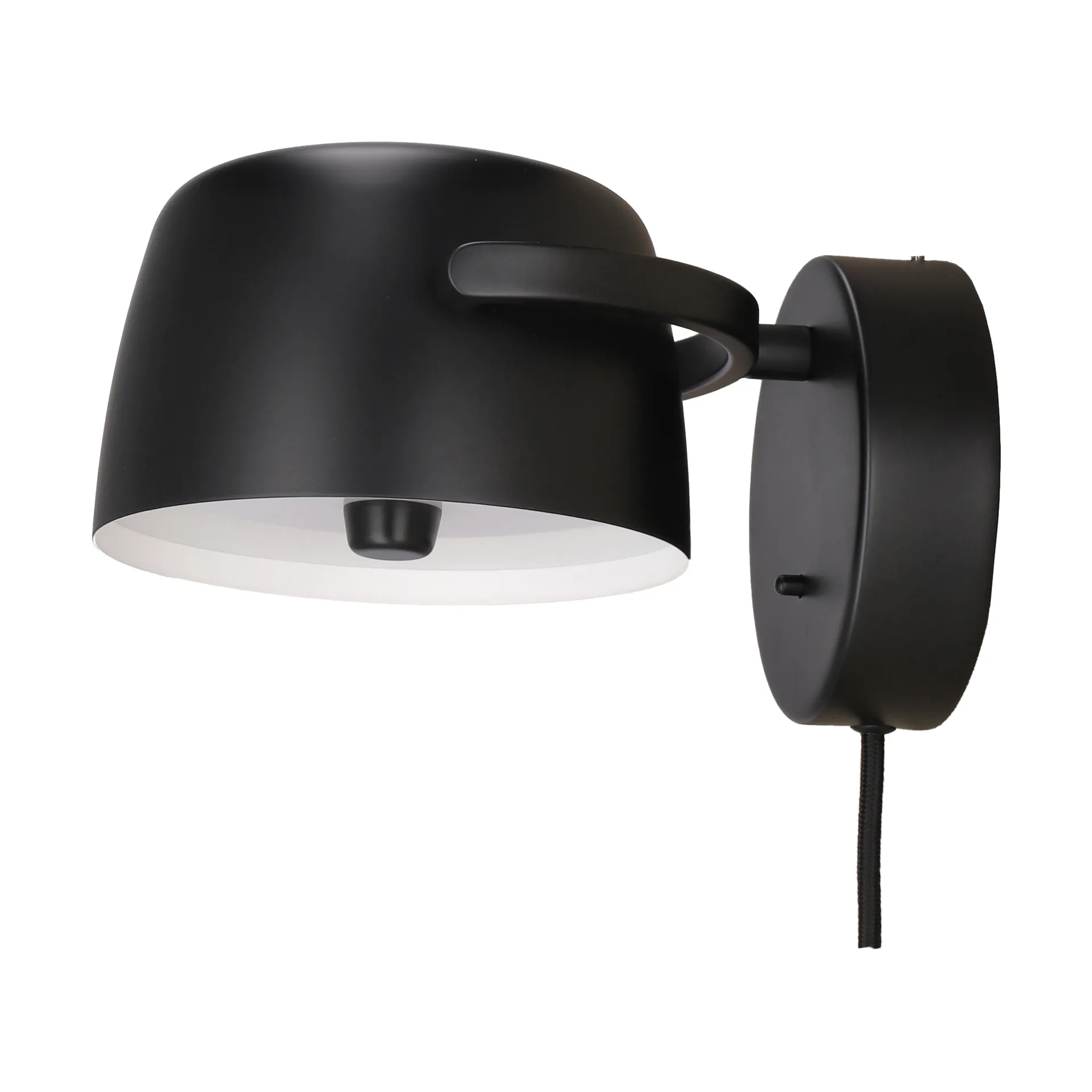 Halo vägglampa Ø16 cm, Black Scandi Living