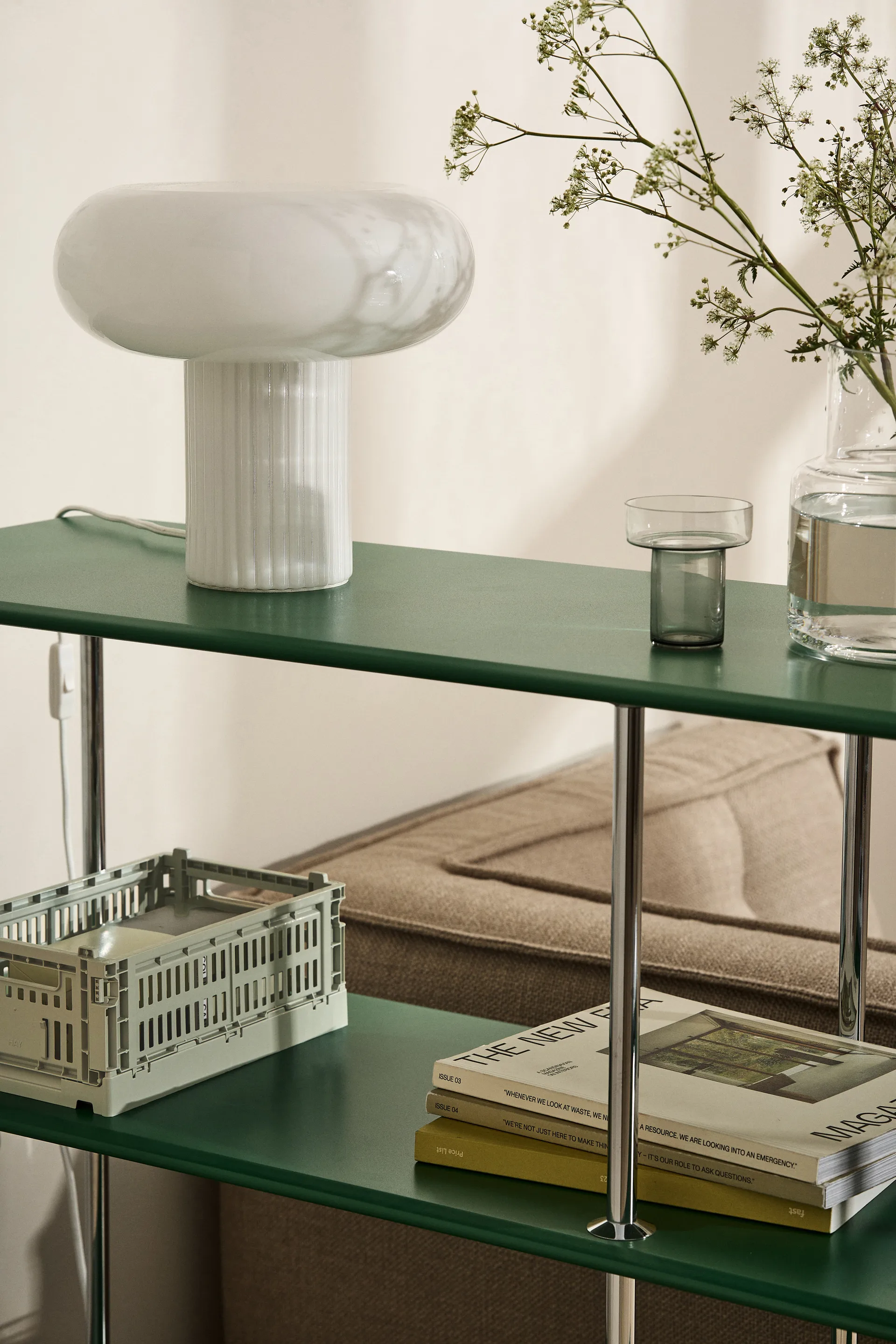 Haven bordslampa 26 cm, Vit Scandi Living