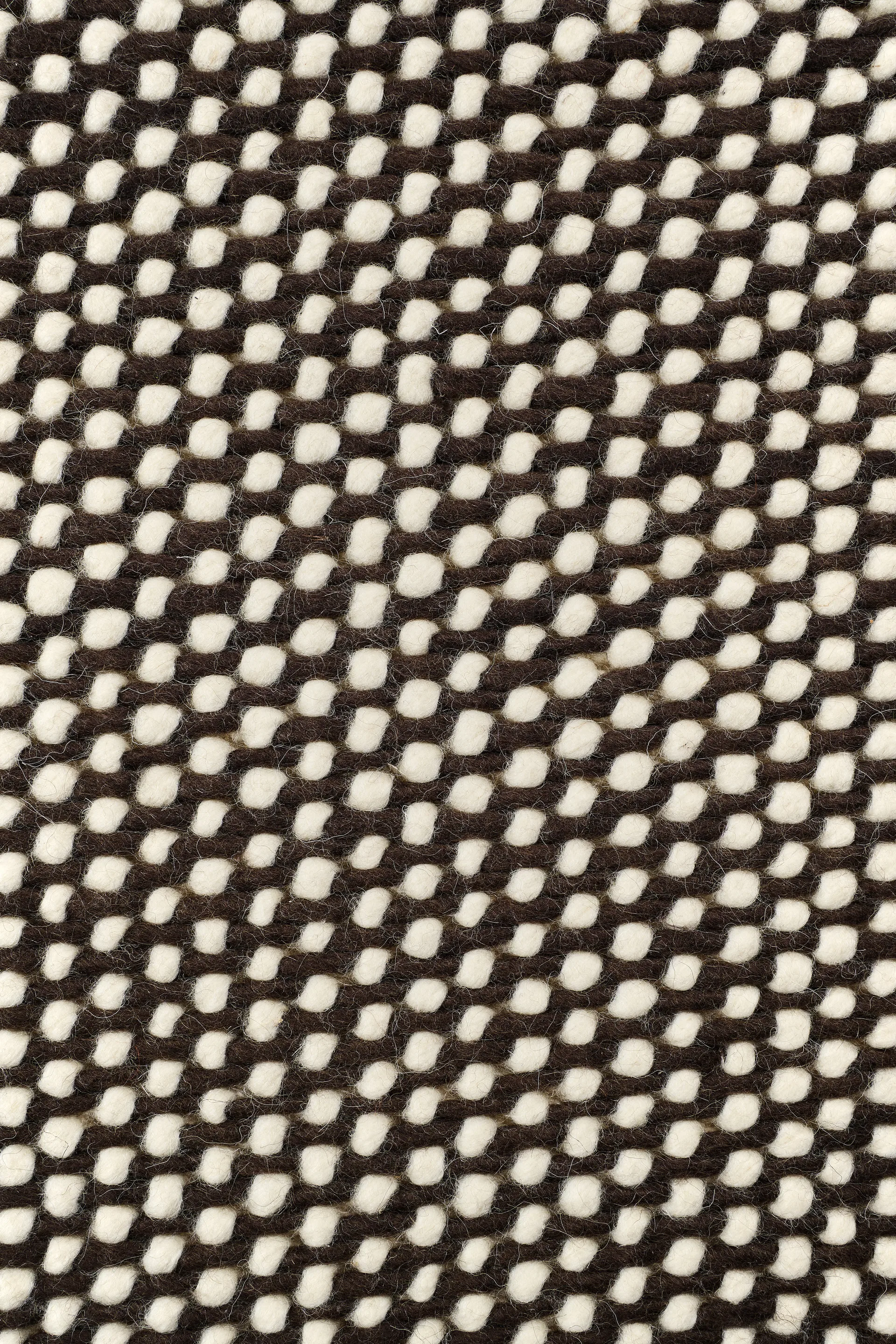 Hill ullmatta, Vit-brun, 170x240 cm Scandi Living