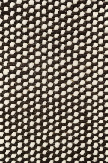 Hill ullmatta - Vit-brun, 200x300 cm - Scandi Living