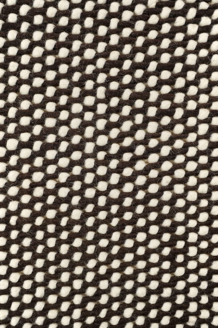 Hill ullmatta vit/brun, 170x240 cm Scandi Living