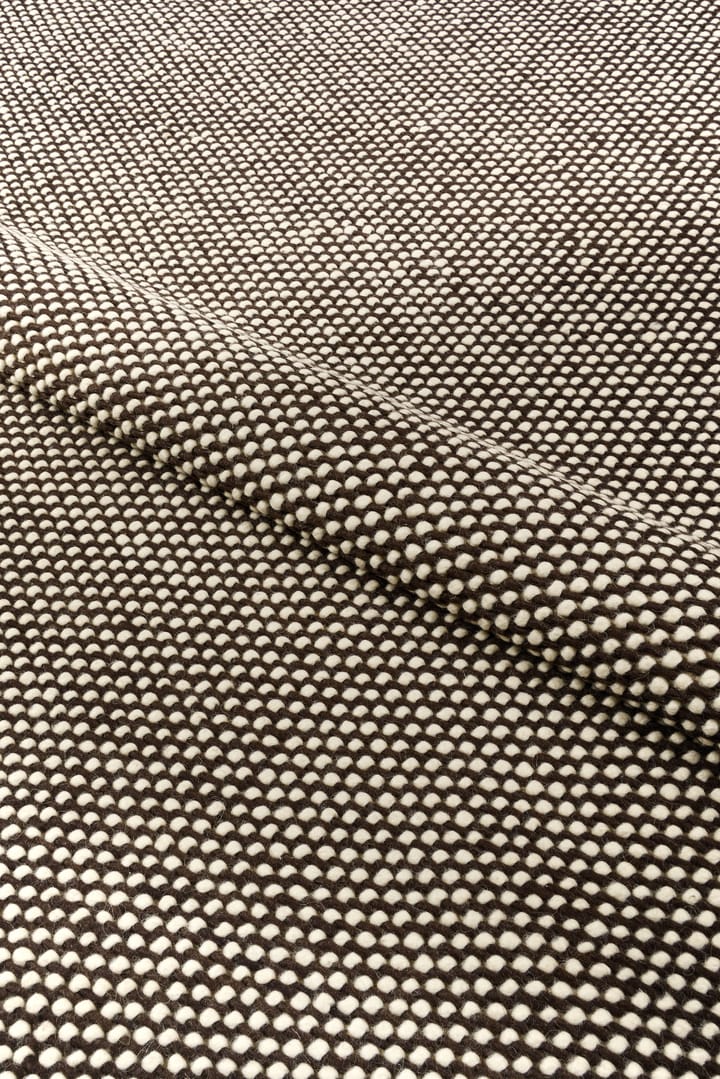 Hill ullmatta vit/brun, 170x240 cm Scandi Living