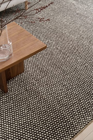 Hill ullmatta vit/brun - 170x240 cm - Scandi Living
